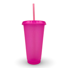 Load image into Gallery viewer, Custom Tumbler With Lid &amp; Straw