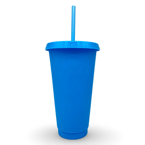 Custom Tumbler With Lid & Straw