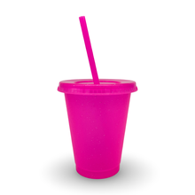 Load image into Gallery viewer, Custom Tumbler With Lid &amp; Straw