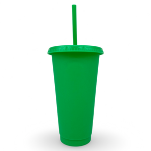 Custom Tumbler With Lid & Straw