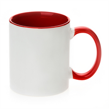 Load image into Gallery viewer, Customised Coloured Mugs (11oz)