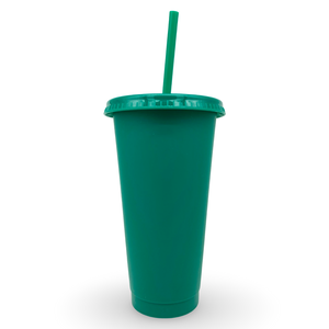 Custom Tumbler With Lid & Straw