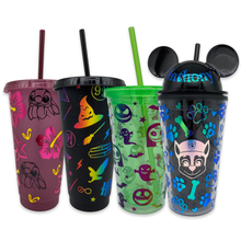 Load image into Gallery viewer, Vinyl Cup Wraps (FOR CUSTOM TUMBLER/CUP)