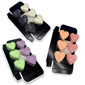 Heart Shaped Tea Light Candles