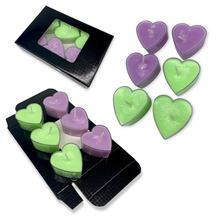 Load image into Gallery viewer, Heart Shaped Tea Light Candles