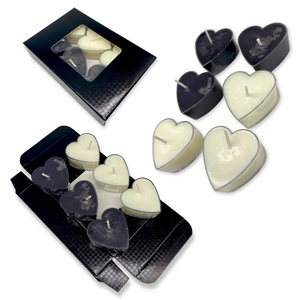 Heart Shaped Tea Light Candles